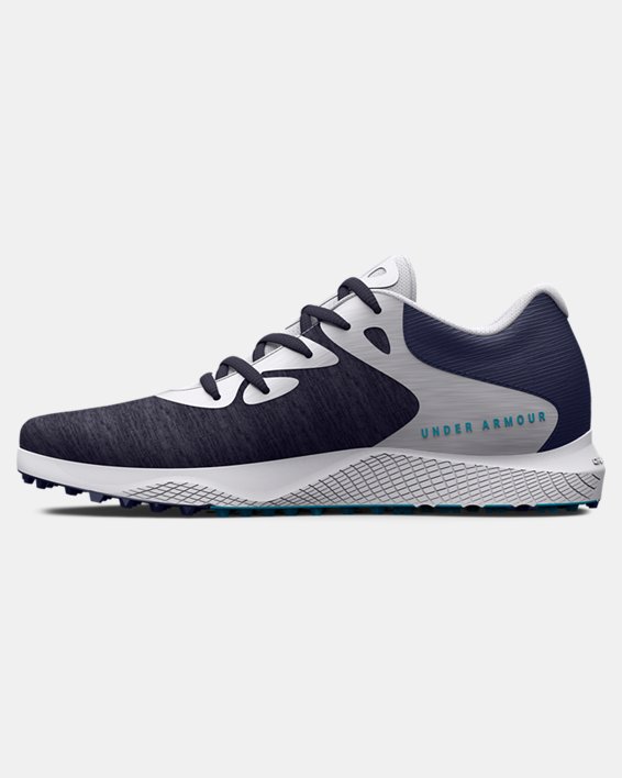 Women's UA Charged Breathe 2 Knit Spikeless Golf Shoes, Blue, pdpMainDesktop image number 1